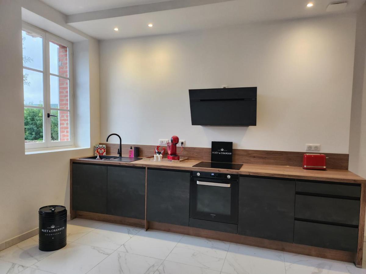 Maison Face A L'Abbaye D'Hautvillers - 2 Bedrooms 2 Bathrooms, Parking 外观 照片